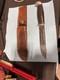 Case XX 325-6 1965-1969 Hunting Knife Stainless Steel Clip Point Leather Sheath