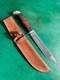 Case XX 325-6 Fixed Blade Knife With Sheath Collectors Quality Great Condition
