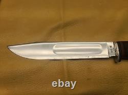 Case XX 325-6 Fixed Blade Knife With Sheath Collectors Quality Great Condition
