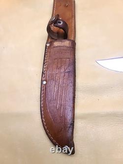 Case XX 325-6 Fixed Blade Knife With Sheath Collectors Quality Great Condition