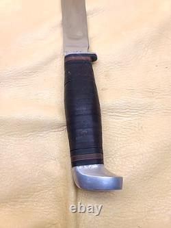 Case XX 325-6 Fixed Blade Knife With Sheath Collectors Quality Great Condition