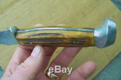 Case XX 523-6 Stag Hunting Knife & Sheath 1940-1965 Old Vintage Knives