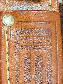 Case XX M 3 Finn SS USA, Bird-Trout Knife, Stainless, Leather Sheath, 6 1/4