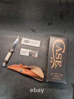 Case XX Mini Finn Custom American Stag Antler USA 2024 M3 Hunting Skinning EDC