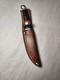 Case XX Small Fixed Blade Knife With Sheath M3 Finn Leather Preowned