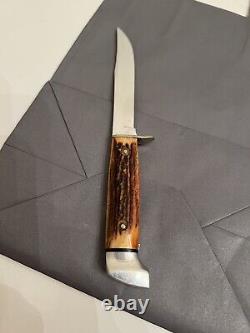 Case XX Stag Handle Knife & Case New Old Stock Sheath, Very Nice, Very Sharp