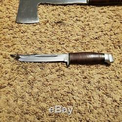 Case XX Tested Hunting Knife and Hatchet Combo