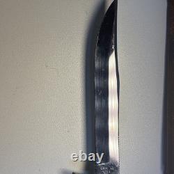 Case XX USA 5 Finn Stag Fixed Blade Hunting And Fishing Knife Vintage