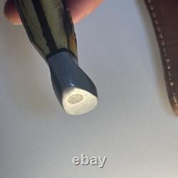 Case XX USA 5 Finn Stag Fixed Blade Hunting And Fishing Knife Vintage