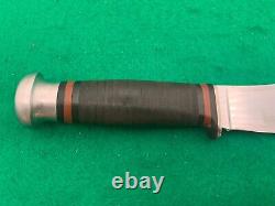 Case XX Vintage 1940 64 Full Blade Rare Beautiful Knife 70 Year W Sheath