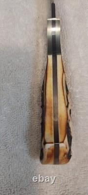 Case Xx 1990 Stagg Damascus Fixblade Knife