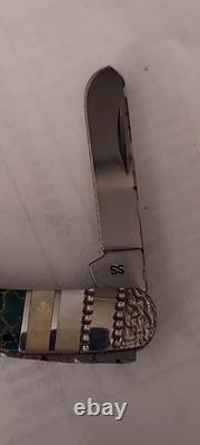 Case Xx Custom Stockman Knife Made By Michael Prater Painted Pony #1