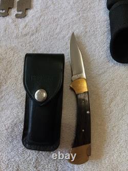 Case xx USA BFD Pa with 3 Blades in Sheath, Buck USA 112, Buck 119 in sheath