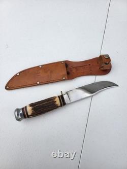 Classic German Nicker Hunter's Companion Knife With Sheath Solingen Germany