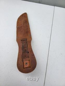 Classic German Nicker Hunter's Companion Knife With Sheath Solingen Germany