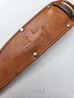 Classic German Nicker Hunter's Companion Knife With Sheath Solingen Germany