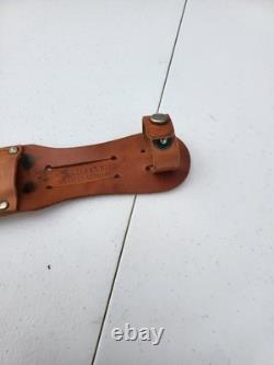 Classic German Nicker Hunter's Companion Knife With Sheath Solingen Germany