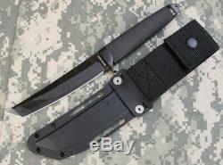 Cold Steel 13QBN 3V Master Tanto DLC Fixed Blade Knife with Secure-Ex Sheath 3-V