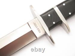 Cold Steel Black Bear Classic Micarta Fixed Blade Fighter Bowie Knife & Sheath