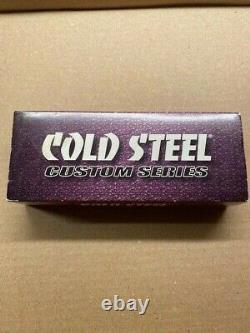 Cold Steel Black Sable Custom Series Knife 60BS