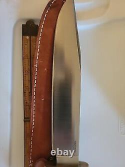 Cold Steel USA V Stag Trail Master Fixed Blade Bowie Knife READ