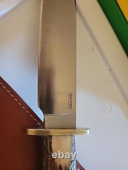 Cold Steel USA V Stag Trail Master Fixed Blade Bowie Knife READ