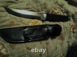 Cold Steel Vintage Outdoorsman Knife & Sheath New In Box Made In Japan