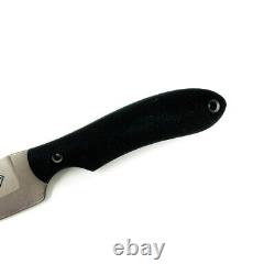 Collectible Trace Rinaldi Fixed Blade Knife, 3.5 in Plain Blade, Designed in USA