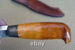 Colletible Vintage (1952) Finnish Hunting Puukko Knife (xv Olympic) J. Marttiini