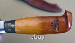 Colletible Vintage (1952) Finnish Hunting Puukko Knife (xv Olympic) J. Marttiini