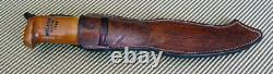 Colletible Vintage (1952) Finnish Hunting Puukko Knife (xv Olympic) J. Marttiini