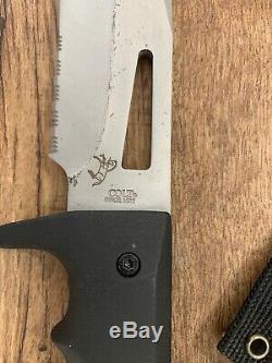 Colt Knife Model Ct 26 420j2 Stainless With Sheath Never Used