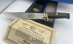 Colt Limited Edition 1993 Bowie Knife #7100 of 7500. Rare Find