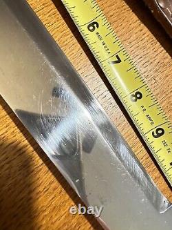 Cox Co Ltd Sheffield England Large Bowie Knife REMEMBER THE ALAMO THE LAST STAND