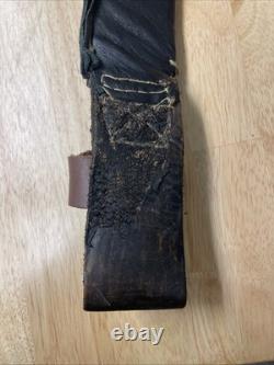 Craftsman Eagle Knife Hunting Fixed Blade Survival Bowie With Leather Sheath USA