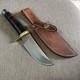 Custom, Andre Ronald, Yukon Skinner, D-2 Steel, So. Africa, Custom Sheath