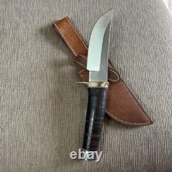 Custom, Andre Ronald, Yukon Skinner, D-2 Steel, So. Africa, Custom Sheath