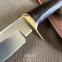 Custom, Andre Ronald, Yukon Skinner, D-2 Steel, So. Africa, Custom Sheath