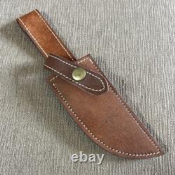 Custom, Andre Ronald, Yukon Skinner, D-2 Steel, So. Africa, Custom Sheath