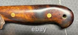 Custom Bushcraft Knife SDS Knifeworks Shawn Shropshire Forged In Fire Winner