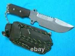 Custom Daniel M Certo Relentless Knives 10 5/8 Tactical Combat Survival Knife