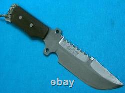 Custom Daniel M Certo Relentless Knives 10 5/8 Tactical Combat Survival Knife