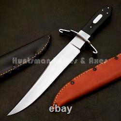 Custom Hand Forged Hell Belle's Sharp Swedged 8mm Bowie REPLICA Bart Moore guard