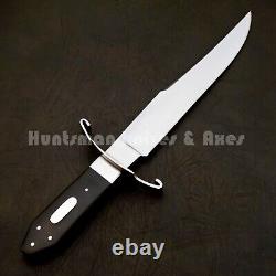 Custom Hand Forged Hell Belle's Sharp Swedged 8mm Bowie REPLICA Bart Moore guard