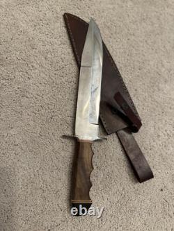 Custom Handmade 15 Hunting Knife Full Tang D2 Steel Blade Outdoor Camping Tool