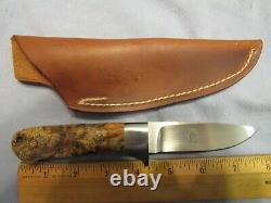 Custom Handmade Knife. Russell Easler Drop Point Hunter. Unused. Excellent++