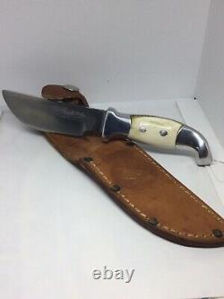 Custom Handmade R. H. RUANA KNIFE! Stag Hunting Skinner Knife. Very pretty knife