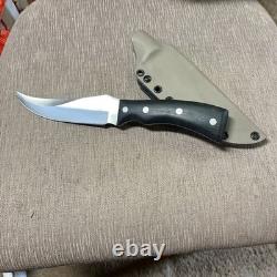 Custom M. J. Knives, Usa, Stainless Steel, Excellent, Kydex Sheath