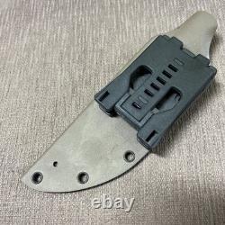 Custom M. J. Knives, Usa, Stainless Steel, Excellent, Kydex Sheath