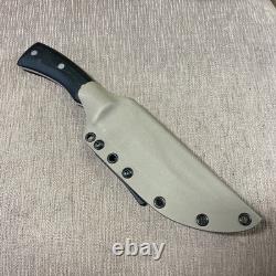 Custom M. J. Knives, Usa, Stainless Steel, Excellent, Kydex Sheath